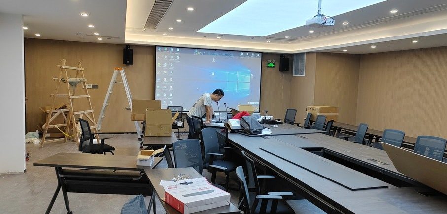长沙开福区办公楼弱电智能化与会议系统工程
